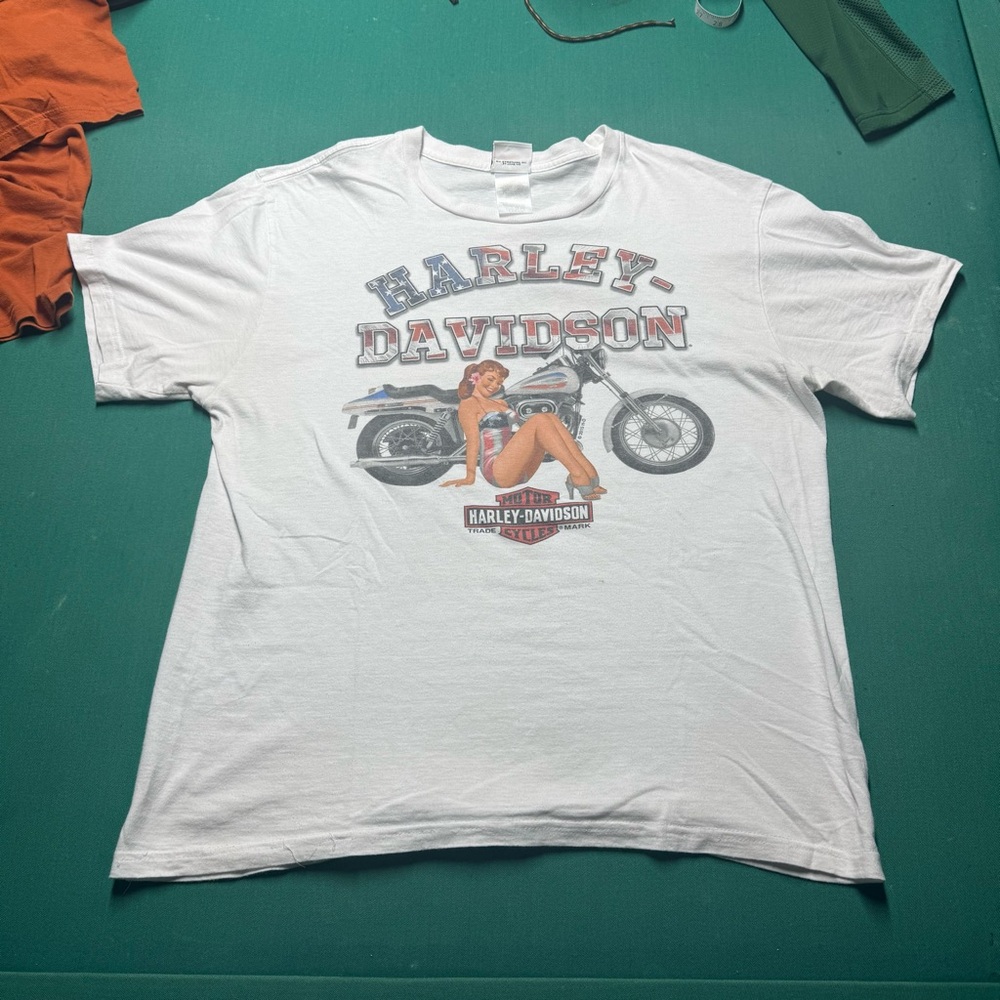 Harley-Davidson White Tee